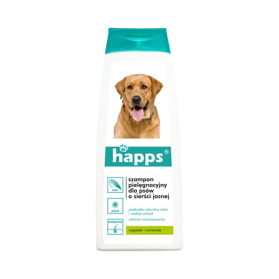 Șampon de îngrijire Happs pentru câinii cu păr deschis