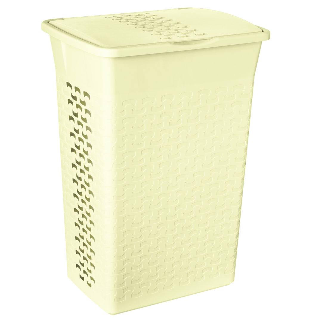 Cos de rufe BranQ, 55 L, alb dreptunghiular 55L, alb