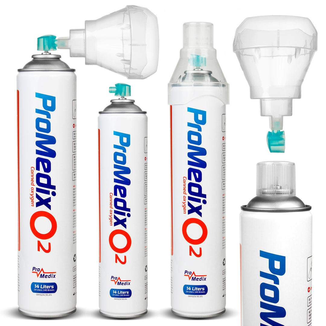 Inhalator portabil cu oxigen 99,4% Promedix, 12L, PR-994