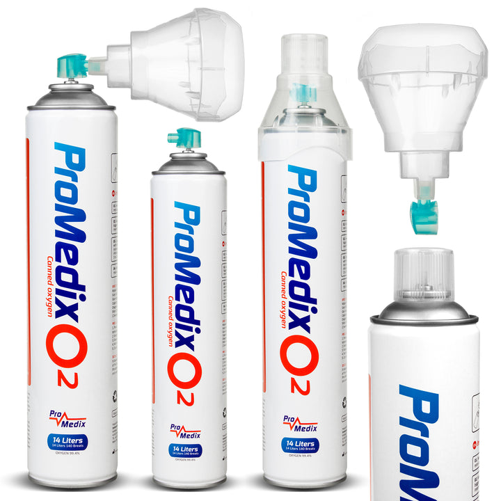 Inhalator portabil cu oxigen 99,4% Promedix, 12L, PR-994