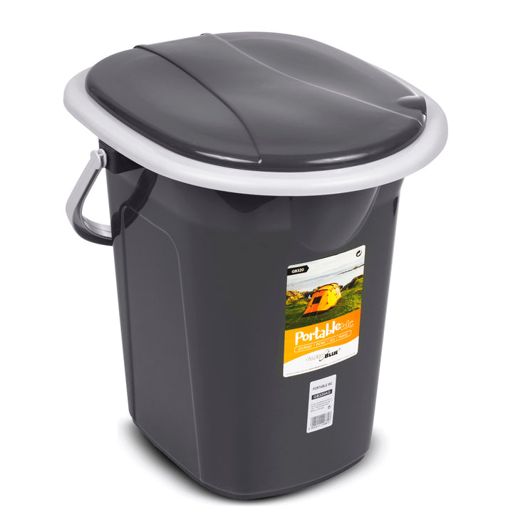 Toaletă turistică portabila GreenBlue antracit, 19 L