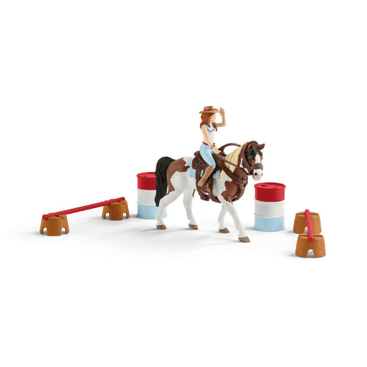 Schleich Horse Club Hannah's Western Riding Set Tennessee Doll Horse Figure