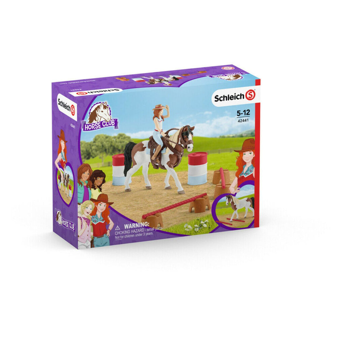 Schleich Horse Club Hannah's Western Riding Set Tennessee Doll Horse Figure