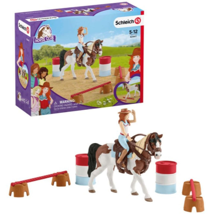 Schleich Horse Club Hannah's Western Riding Set Tennessee Doll Horse Figure