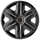 16" NRM FAST GRAPHITE PAINTED hubcaps 4 piese - culoare grafit