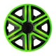 NRM ACTION DOUBLECOLOR VERDE NEGRU capace de butuci 15" - 4 bucăți
