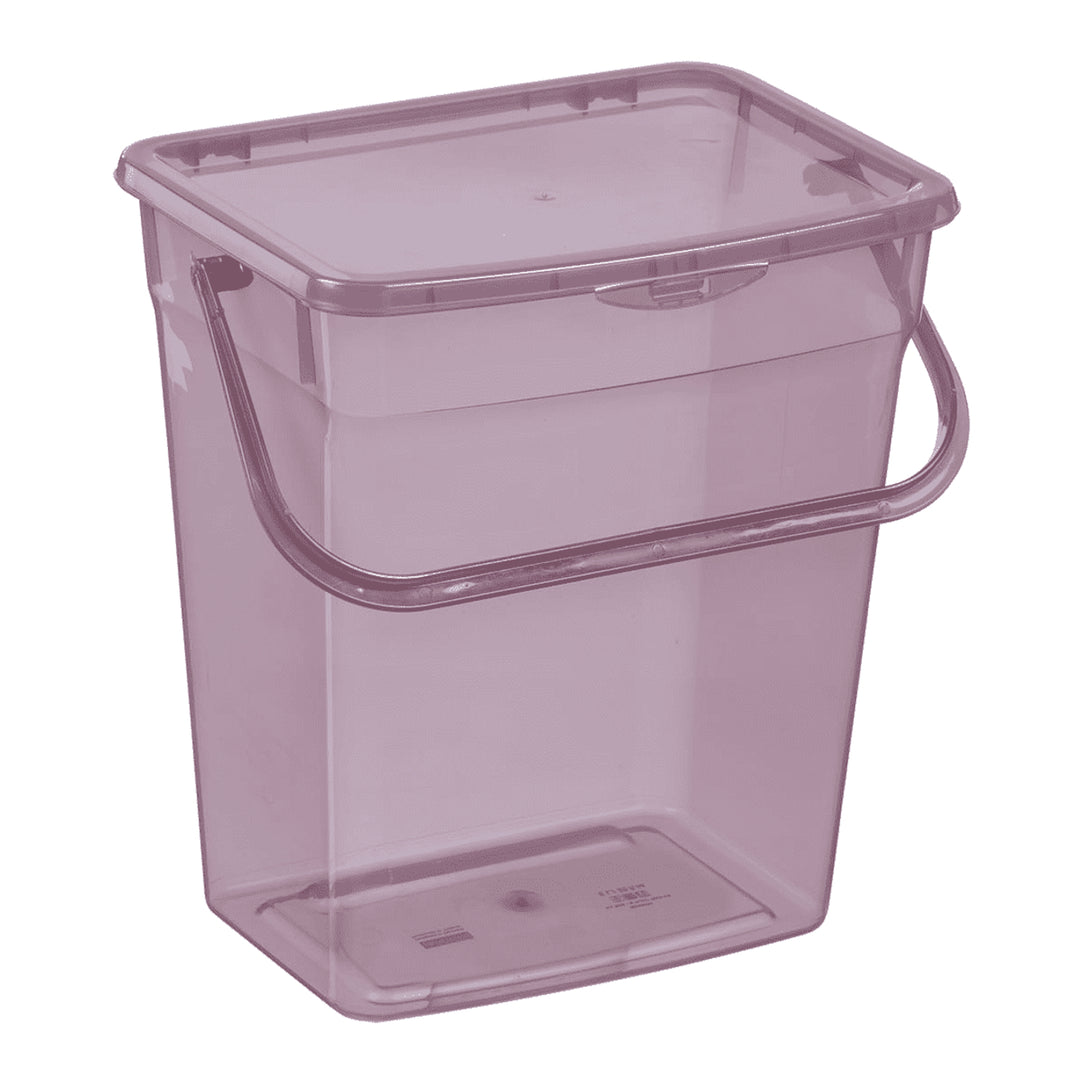 Recipient de pulbere Plast Team 6L de culoare transparentă / mov
