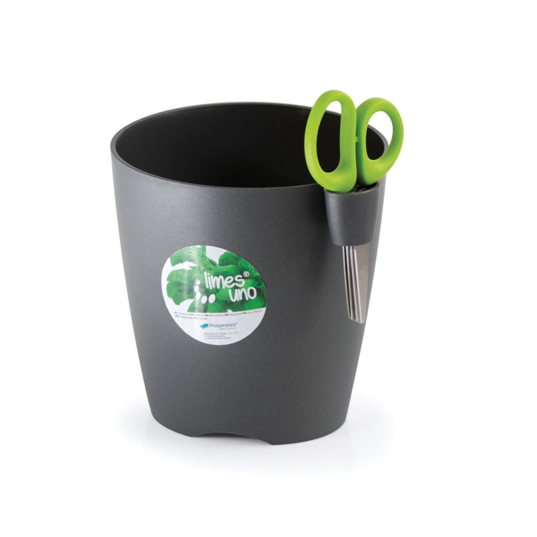 Oală de ierburi cu foarfece Limes Uno DLU150 grafit