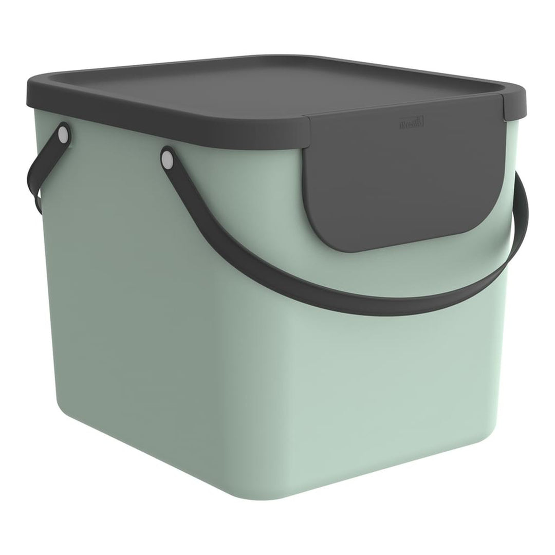Recipient de depozitare Rotho Albula 40L verde deschis