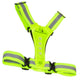 Bretele reflectorizante LED, Maclean MCE425, verde