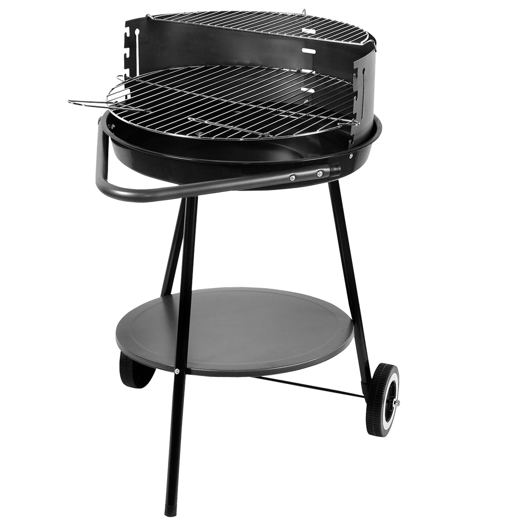 Grătar rotund pe roți, diametru 49cm Master Grill MG911