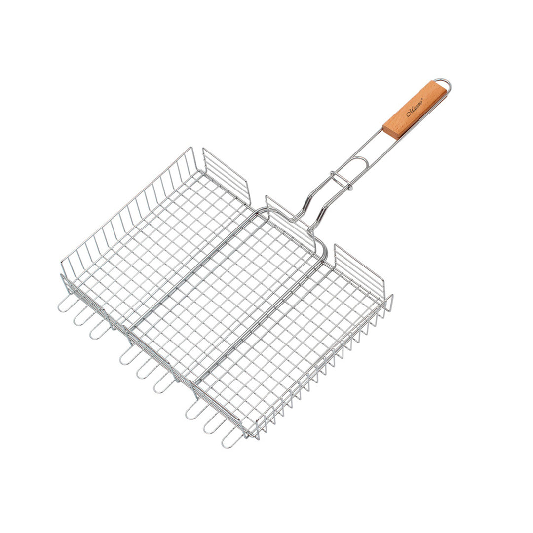 Grătar cu blocare 40x30 cm Maestro MR1003, grătar pentru grătar
