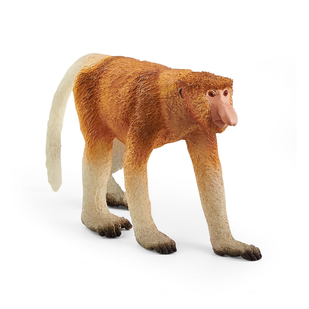 Figura Schleich Wild Life Wild Life Nose Monkey 14846 Manoperă de înaltă calitate