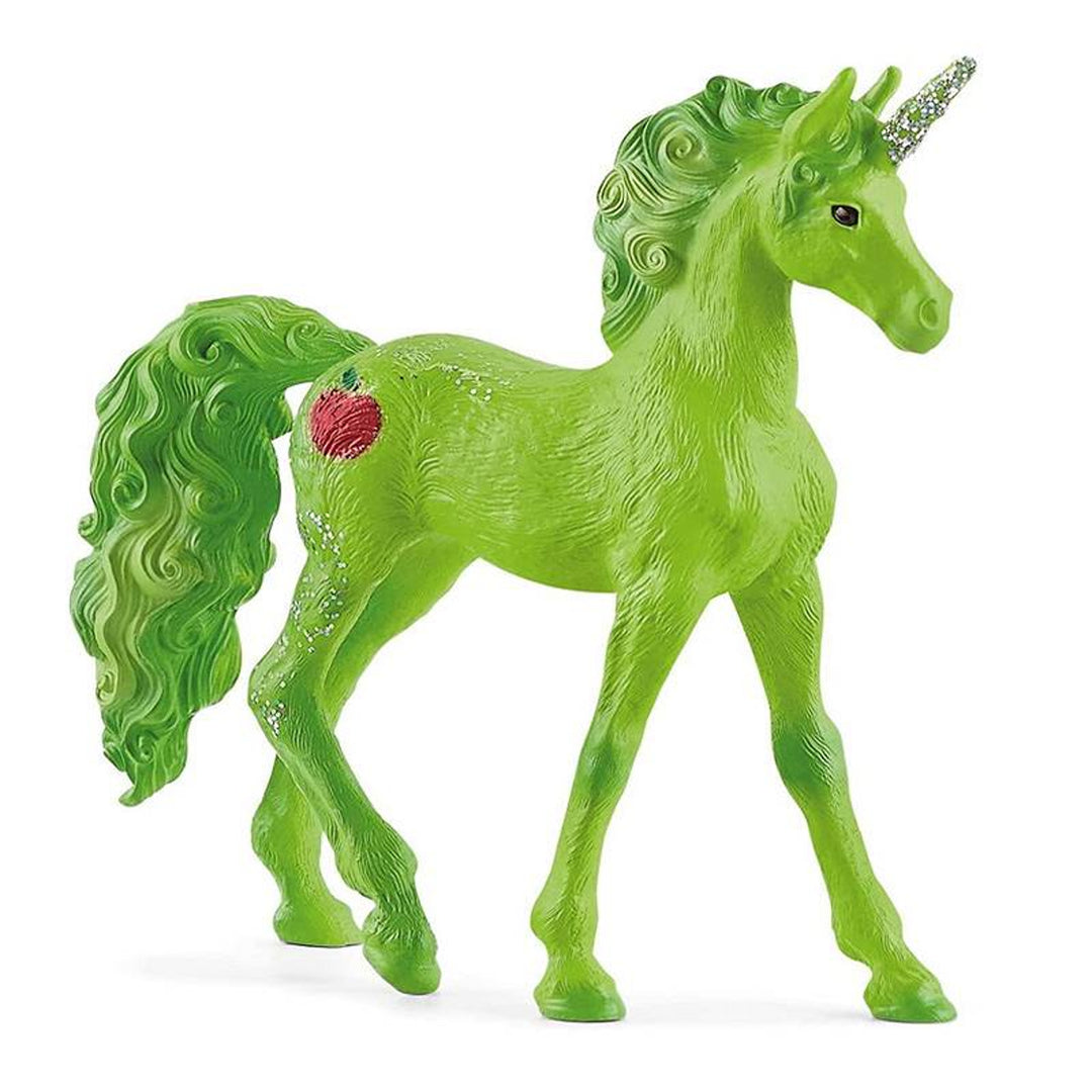 Schleich Bayala Manzana 70708 Figura de manzana lindo potro de unicornio de la serie Schleich Bayala