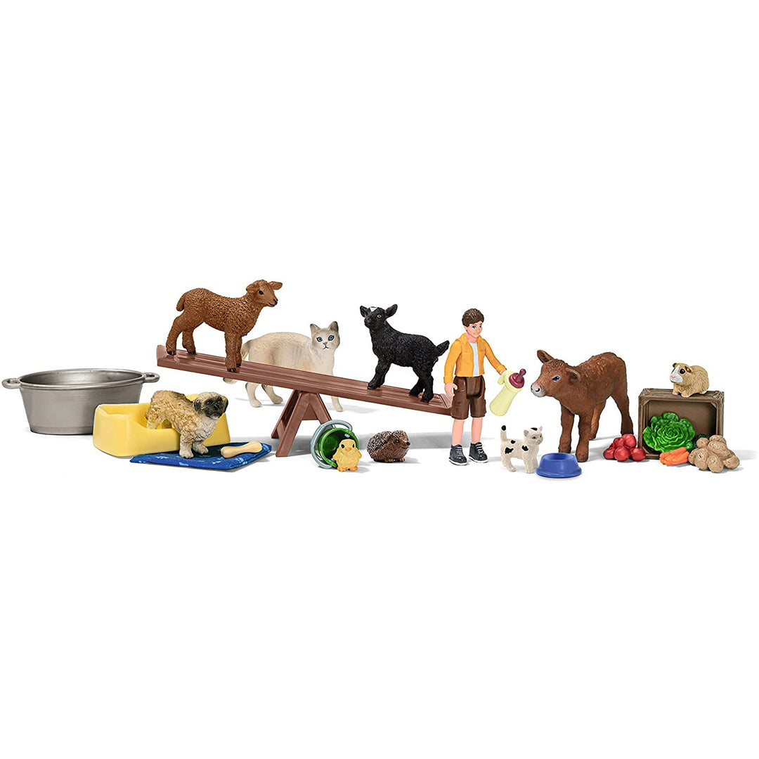 Schleich SLH98271 Schleich Calendarul de Advent Schleich Ferma Lumea Fermei Crăciunului Figurine 2021