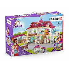 Schleich SLH42551 Schleich Horse Club Lakeside Country House & Stable Figurines Play Set 108 PCS