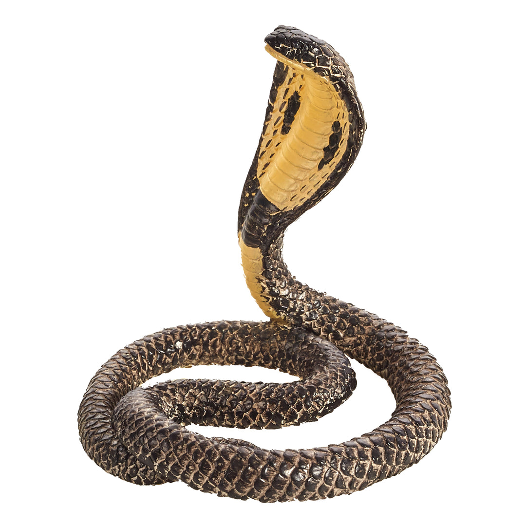 Figurina Sarpe King Cobra, Animal Planet, 6 cm x 5.5 cm x 6.25 cm