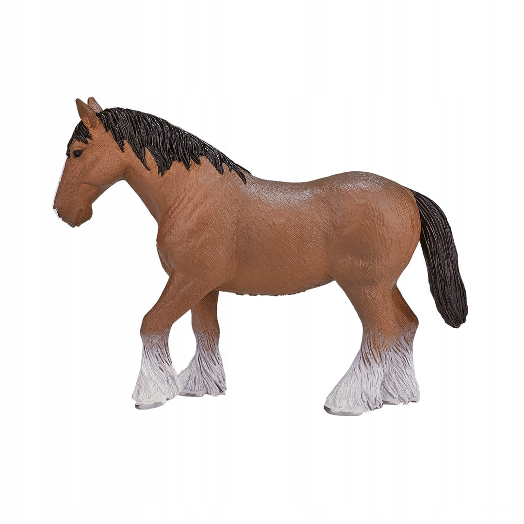 Figurina Armasar Clydesdale, Animal Planet, 15 cm x 4 cm x 10,5 cm