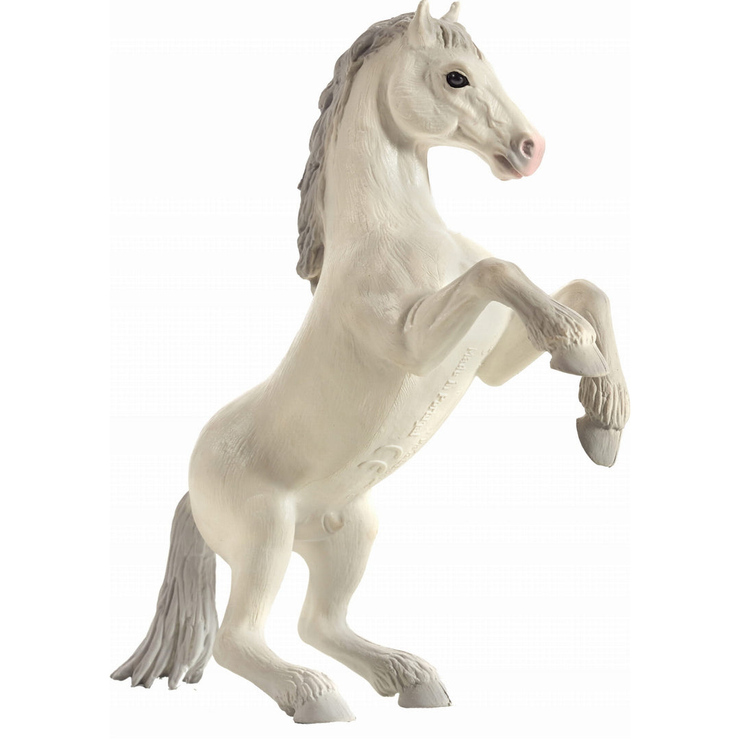 Figurina Cal de rasa Mustang Alb, Animal Planet, 12 cm x 4 cm x 14 cm