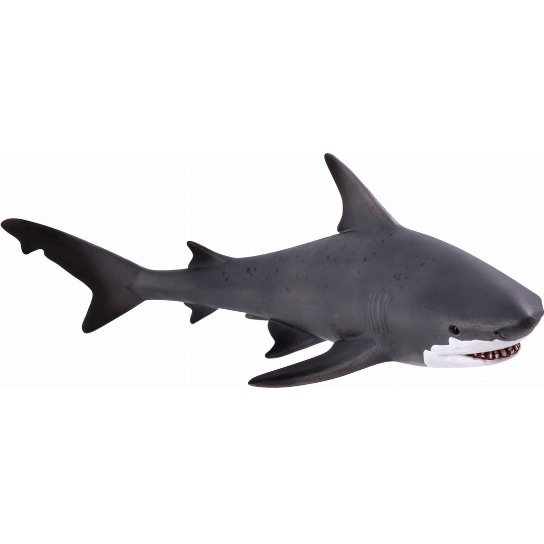 Figurina Bull Shark, Animal Planet, 16 cm x 7 cm x 5 cm