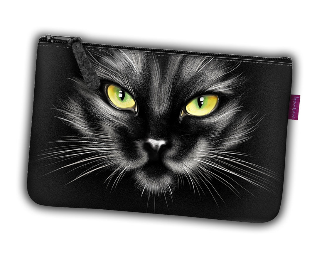 Geanta de cosmetice Nero Pocket, Bertoni, 24cm x 25 x 2 cm, negru