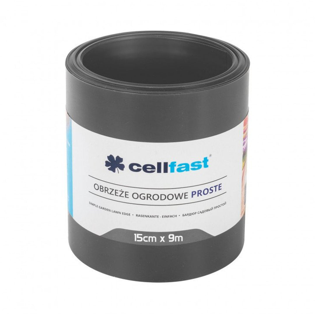 Separator pentru gazon Cellfast, 15cm x 9m, grafiti