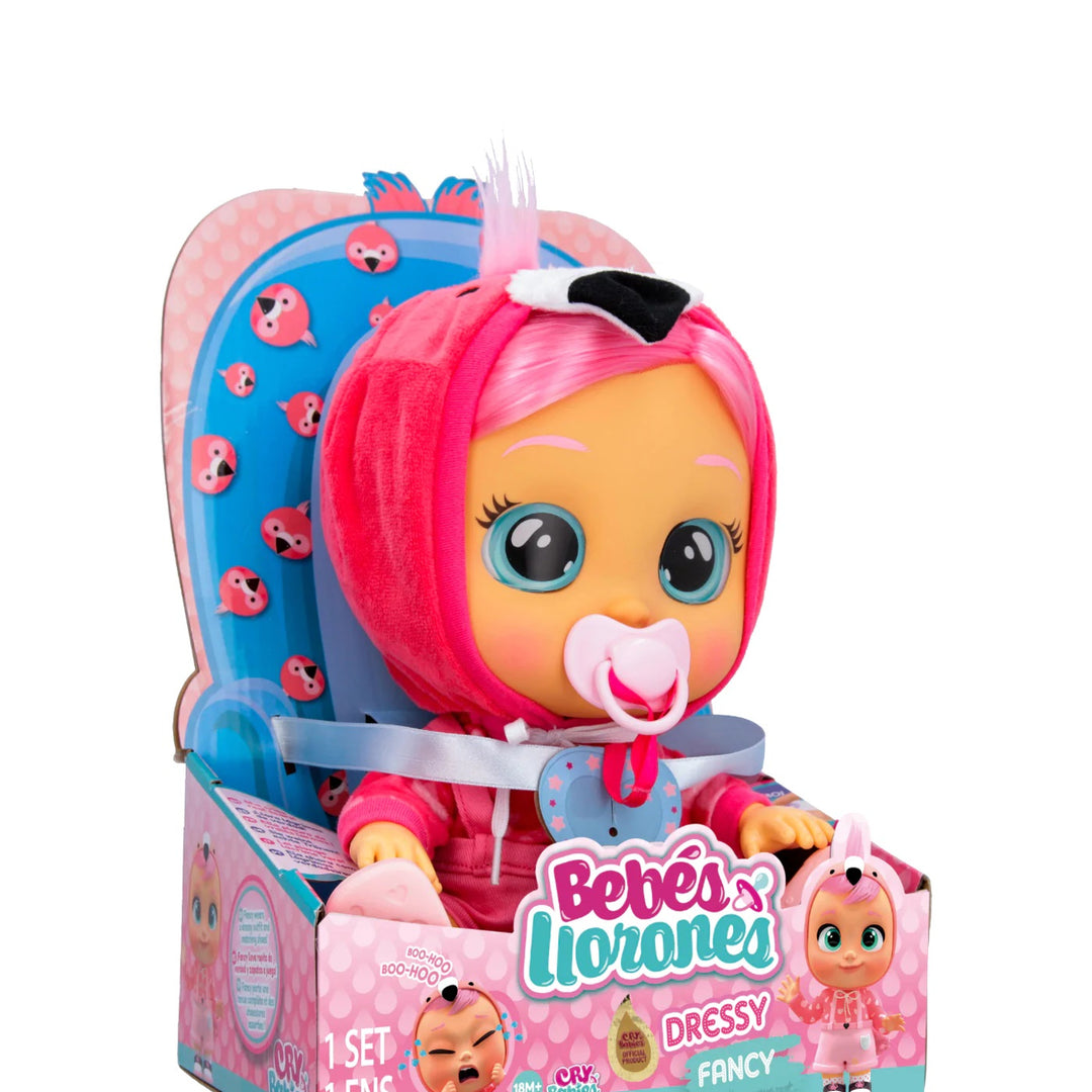 Papusa Cry Babies, Bebe plangacios Dressy Fancy, IMC081918