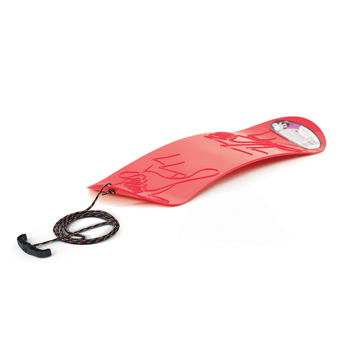 Placa Snowboard S pentru copii, culoarea rosie, 72x20x4 cm