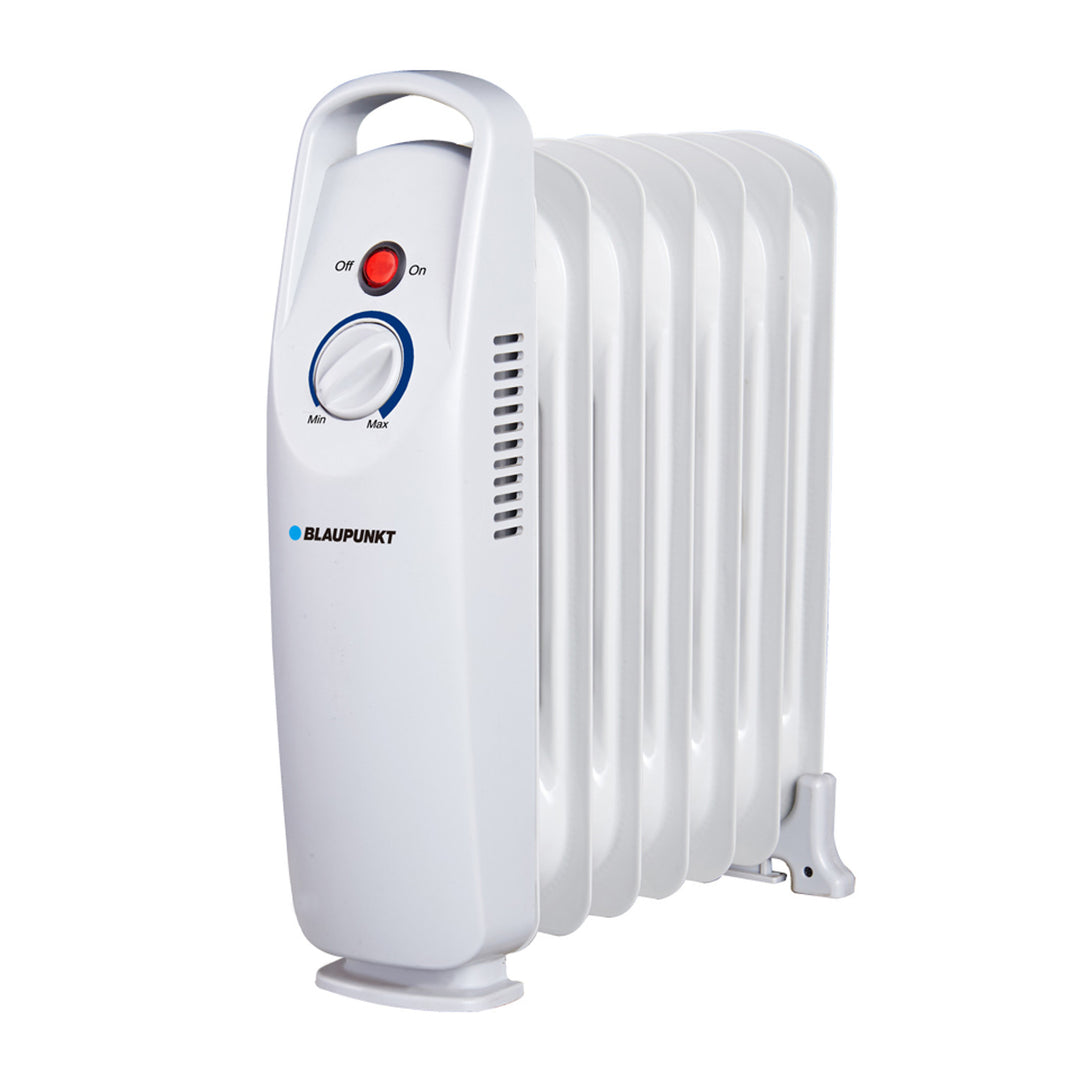Calorifer electric cu ulei Blaupunkt HOR201, 700W, 7 elementi, protectie supraincalzire, alb
