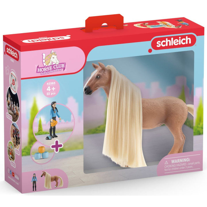 Set de joaca Schleich Horse Club Sofia Beauties, 6,5 x 13,5 x 13,5 cm