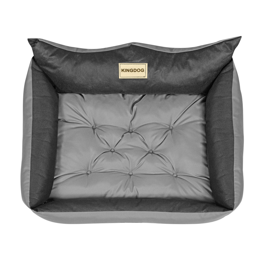Pat pentru caini sau pisici Royal Dog, 100 x 75, gri inchis, impermeabil