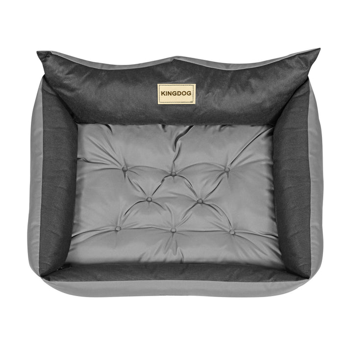 Pat pentru caini sau pisici Royal Dog, 100 x 75, gri inchis, impermeabil