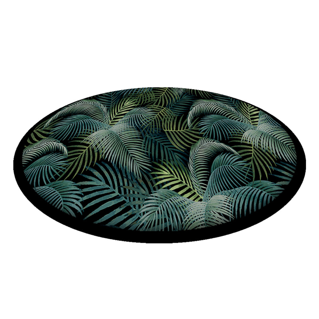 Perna pentru scaun sau podea Bertoni Mallorca, 35 cm, negru-verde