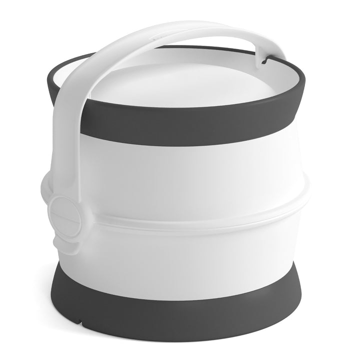 Recipient alimente pentru animale de companie, cu 2 boluri, plastic, 1.5 L