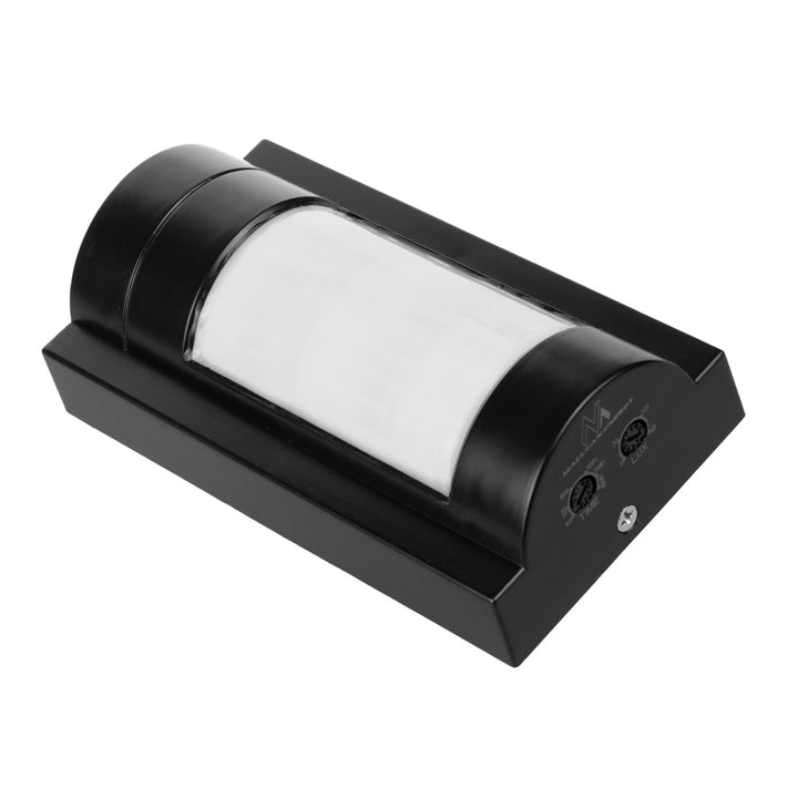 Maclean MCE385 Detector de mișcare PIR cu rază de acțiune de până la 12 m pentru utilizare în exterior, infraroșu, nu detectează animale sub 20 kg, senzor crepuscular, până la 1200 W, IP65 negru