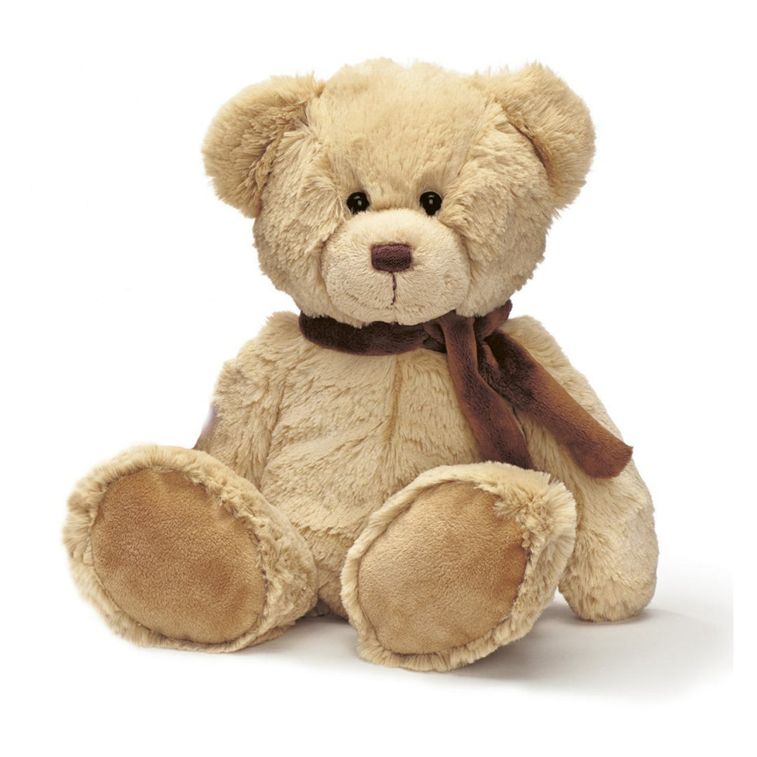 Jucarie de plus Ursulet Eddie, 34 cm, maro, placut la atingere
