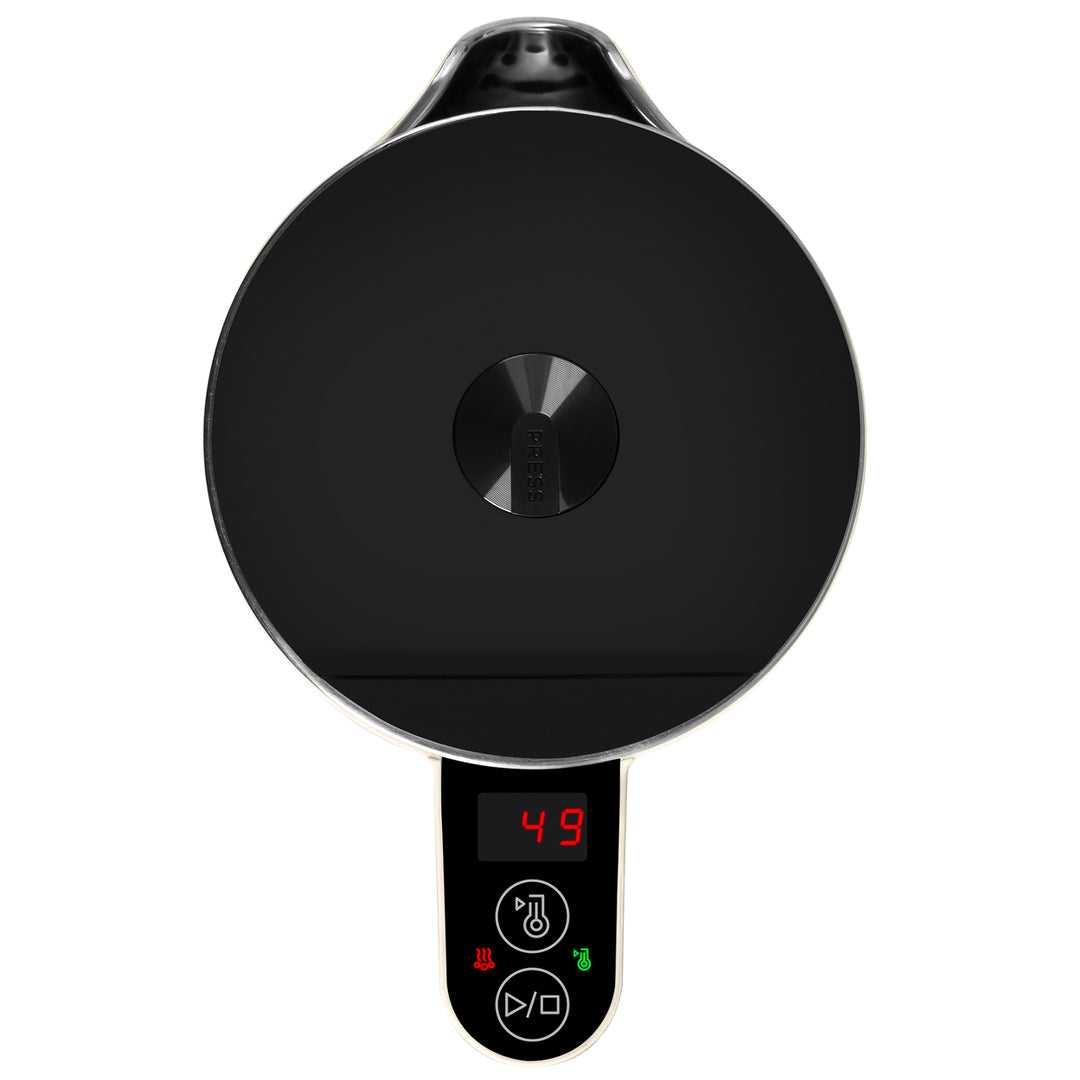 Concept Norwood RK3304 Ceainic din oțel inoxidabil cu control al temperaturii Keep Warm 1.5L 1850-2200W Culoare vanilie
