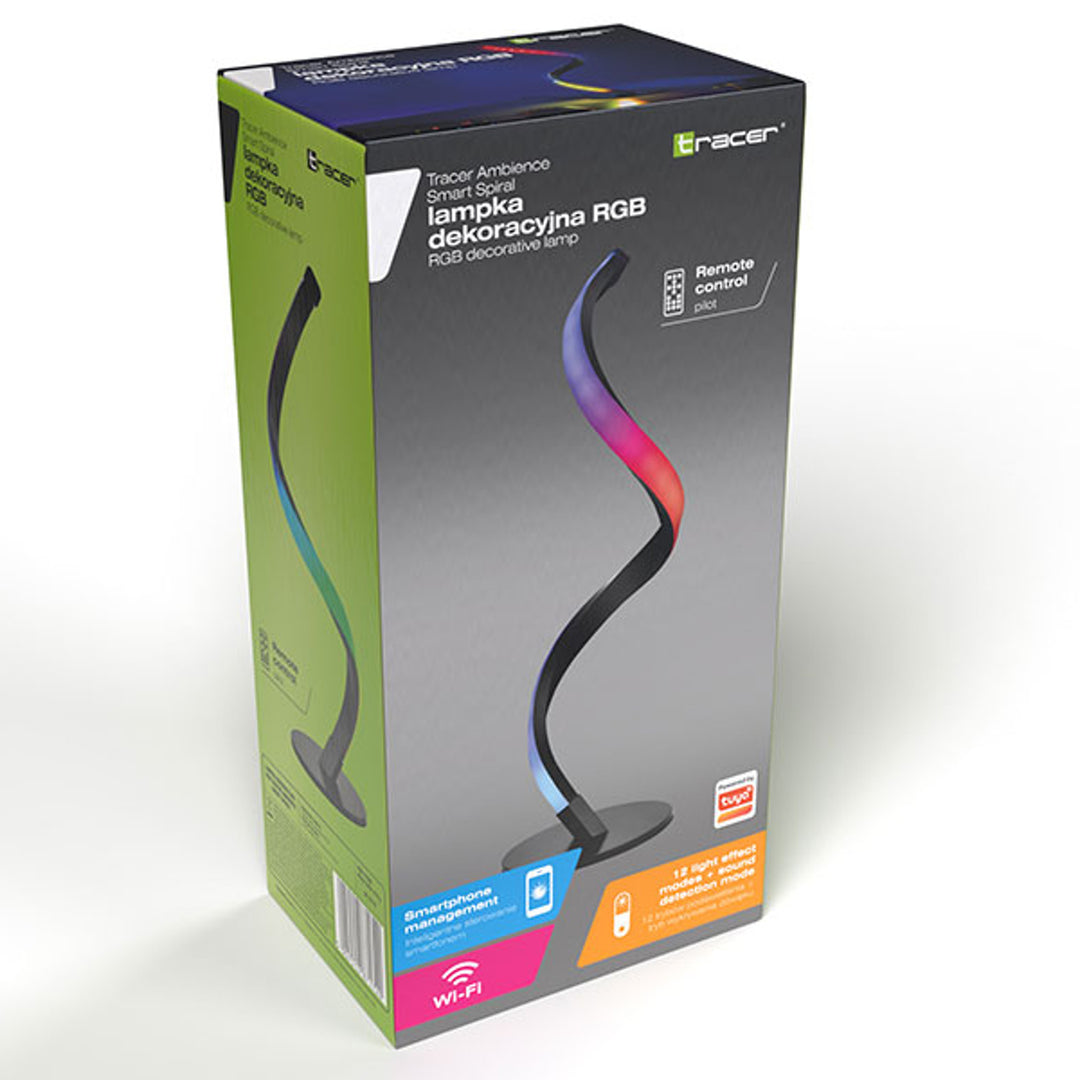 Lampă decorativă TRACER Ambience RGB - Smart Spiral