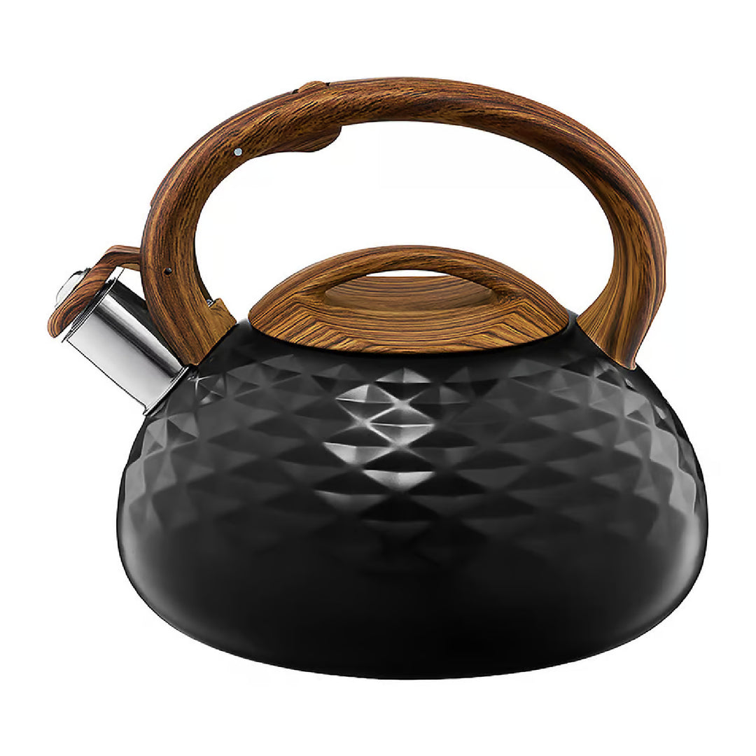 Ceainic Ambition, tradițional, din oțel, 2,3 l, negru, Golf