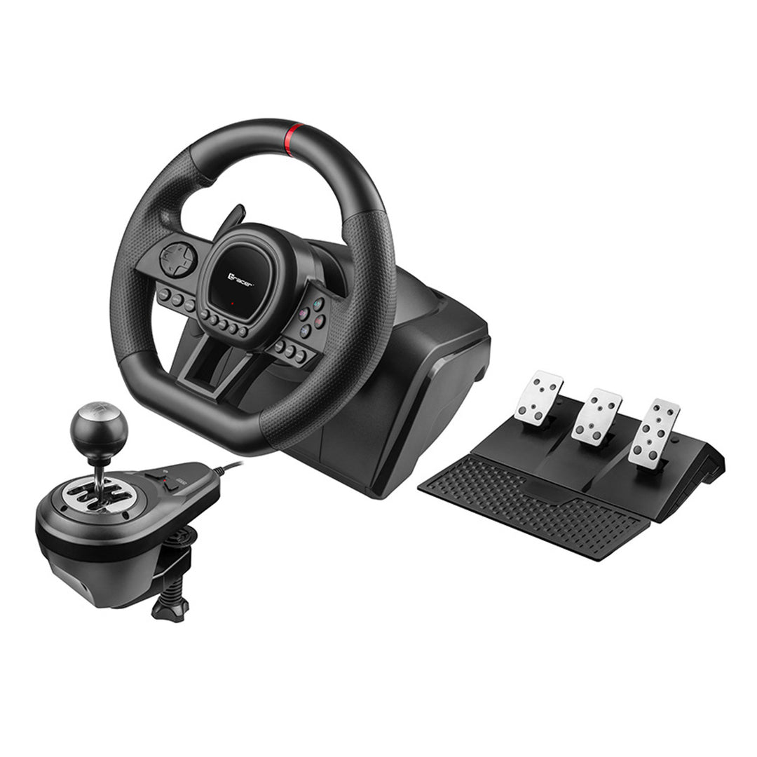 Volan, cutie de viteze, pedale, pentru PC PS3 PS4 Xbox One Xbox360 Switch, Simracer