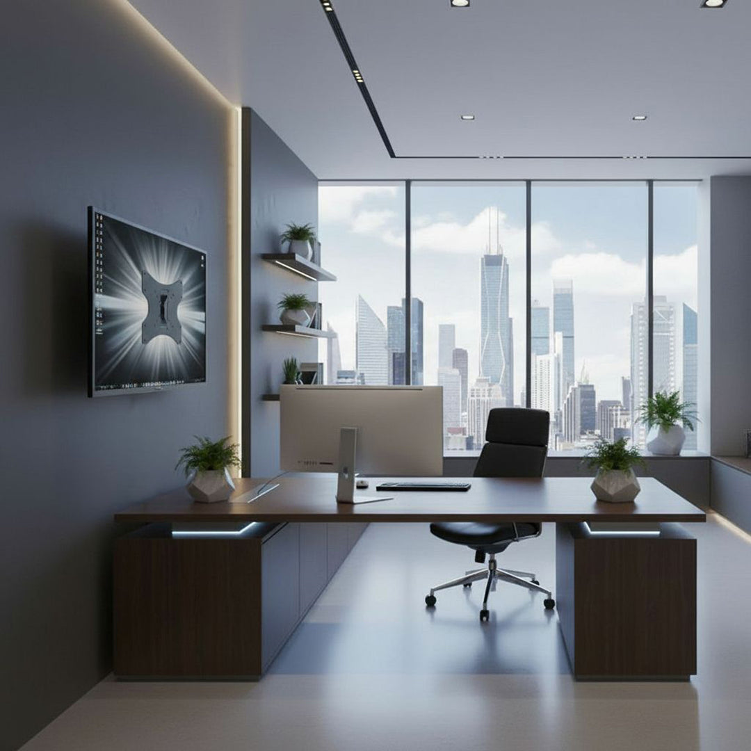 Suport TV de perete, brat reglabil, universal, LCD / LED, 23 - 42 inch, Negru