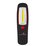 Lampă de atelier COB LED Maclean, magnet, cârlig, 3xAA, MCE03