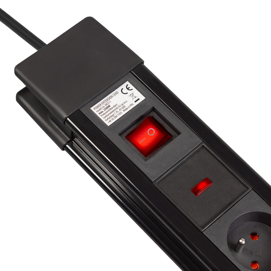 Bandă de alimentare 8 prize întrerupător iluminat protecție pentru copii