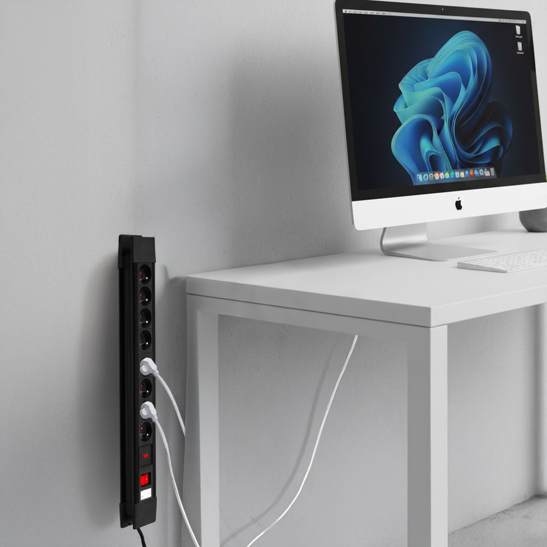 Bandă de alimentare 8 prize întrerupător iluminat protecție pentru copii