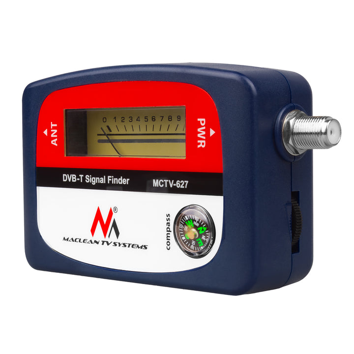 Mclean MCTV-627 Mclean MCTV-627 DVB-T Satellite Finder cu capac F-F