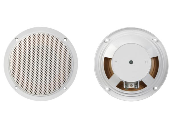 Difuzoare Velleman, plafon, 5", 80W, 8Ohm, rezistent la apă, 2 bucăți, VDSWPS5N