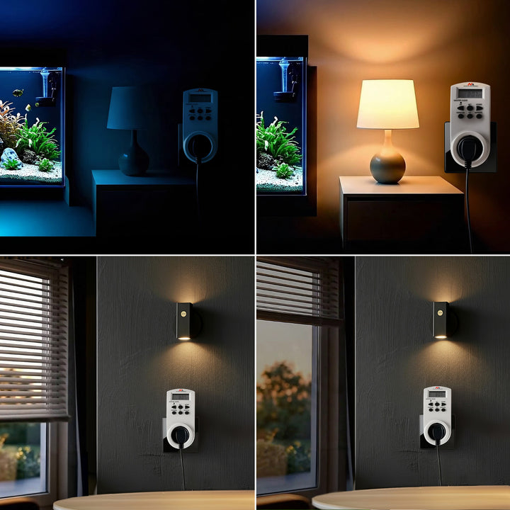 Cronometru digital Maclean, f. aleatoriu, cronometru, 10 prog., max 156 programe, priză germană, 3600W, MCE05G