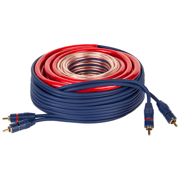 Set de cabluri pentru amplificator + accesorii de montaj Kruger&Matz KM0011