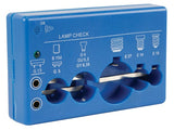 Tester pentru becuri G13, B15d/G5, G4/GU5.3/GY6.35, E27, E14, E10 VTTEST8 Velleman