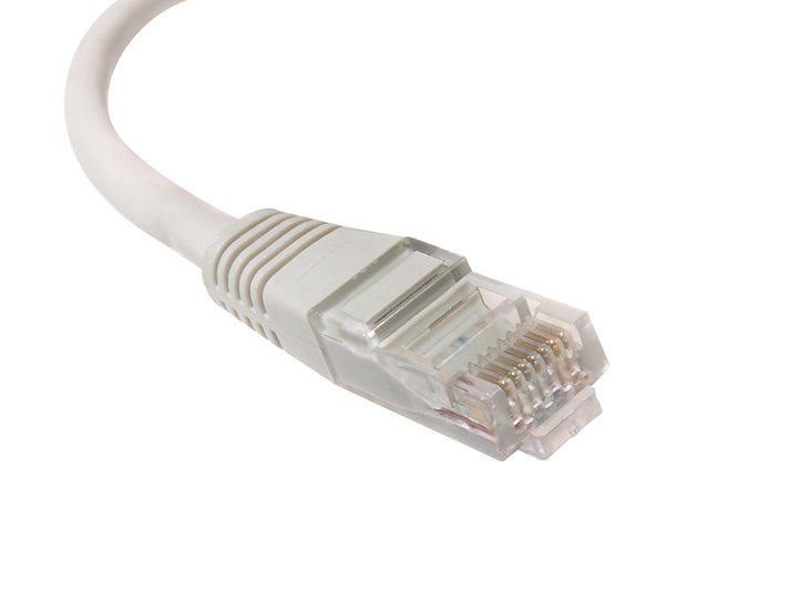 Cablu de rețea UTP LAN CAT6, cu terminație cu fișe RJ45, gri - 2m